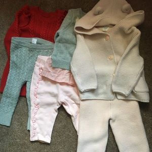 Lot of 6- Baby Gap- Winter/Fall clothes- 6-12 Mos